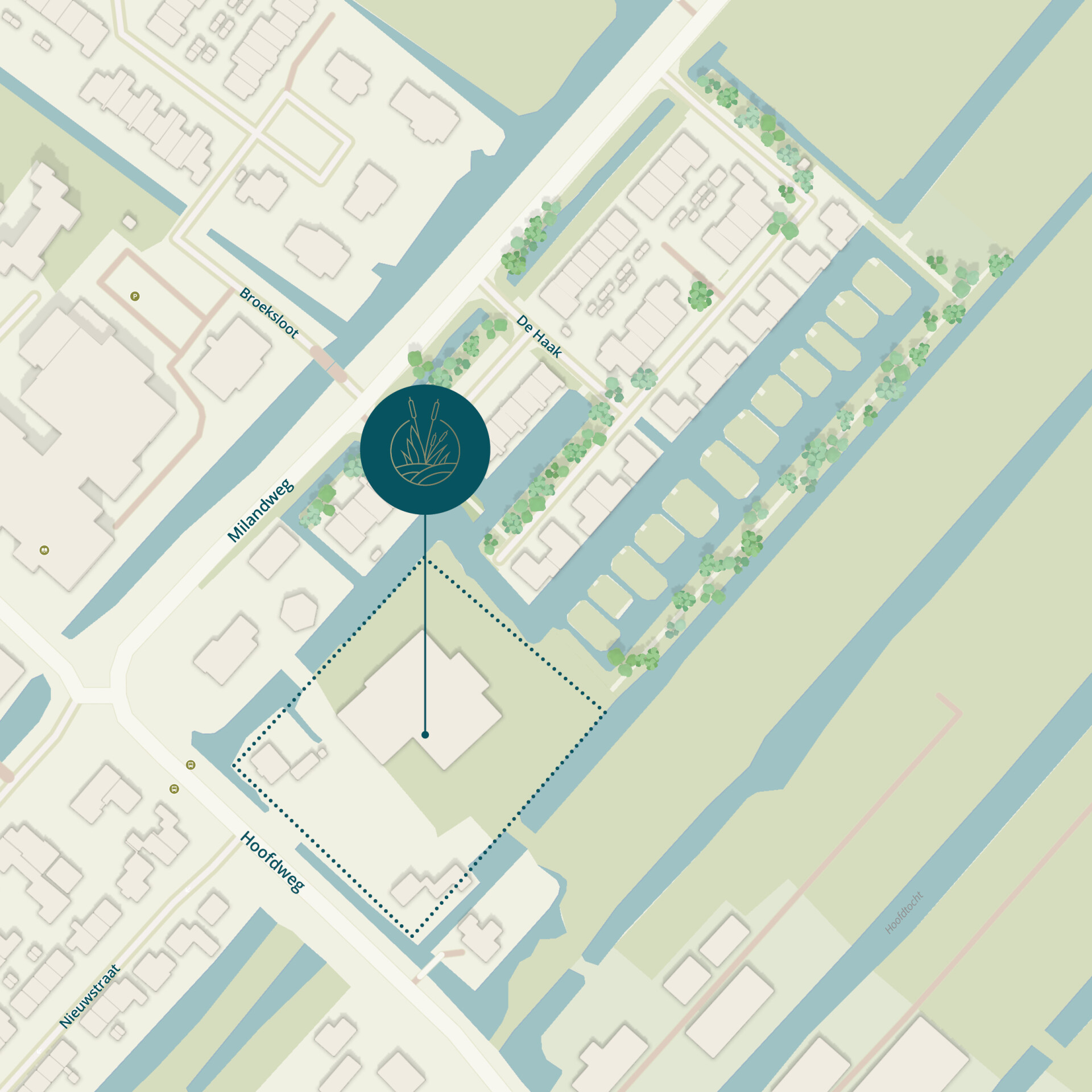 Locatiekaart WEIDZ ERF